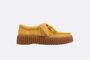 Clarks Wmns Torhill Bee Golden Tan Suede